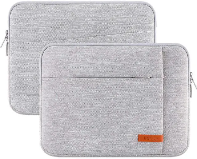 Alt view image 9 of 14 - 13 inch Laptop Sleeve Case for 13 inch MacBook Air M5 A3449 (2026), M4 A3240 2025, M3 A3113, M2 A2681, M1 A2337 | 13" MacBook Neo A18 Pro A3404 (2026) | iPad Air/Pro 13 M5 Computer Bag, Gray