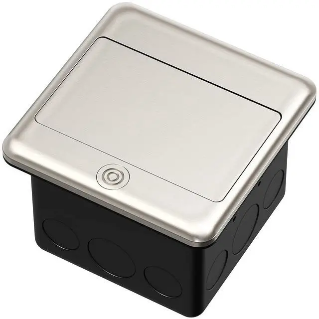 Alt view image 8 of 12 - 4.8A USB Chargers Pop Up Floor Waterproof Electrical Outlet Receptacle Stainless Steel Box(Stainless Steel Color)