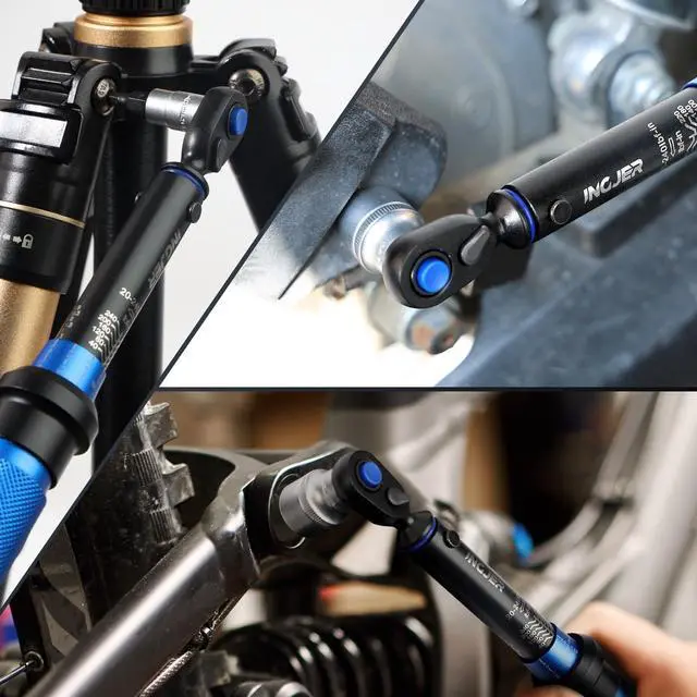 Alt view image 14 of 14 - Torque Wrench, UPGRADE Mini 1/4" Drive Click Torque Wrench,20-240in.lb,Dual-Direction Adjustable 72 Tooth Click 1/4 InchTorque Wrench Bicycle for Bike, Motorcycle,Professionals & DIYers