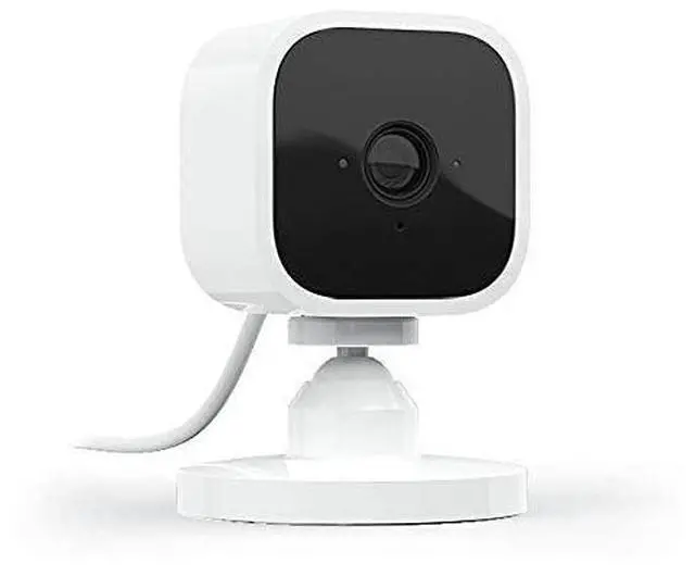 Main image of Mini - Compact indoor plug-in smart security camera, 1080p HD video, night vision, motion detection, two-way audio, easy set up, Works with Alexa 1 camera (White)