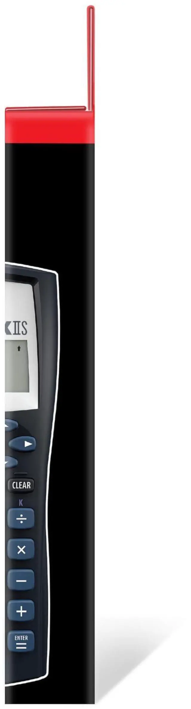 Alt view image 11 of 12 - TI-30XIIS Scientific Calculator, Black with Blue Accents (30XIIS/TBL/1L1/BK)