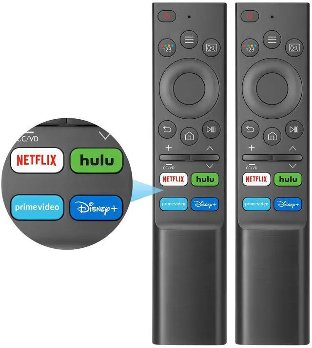 Alt view image 8 of 14 - Pack of 2 Universal for -Smart-TV-Remote-Control Replacement for 2016-2026 All TVs