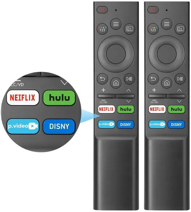Alt view image 14 of 14 - Pack of 2 Universal for -Smart-TV-Remote-Control Replacement for 2016-2026 All TVs