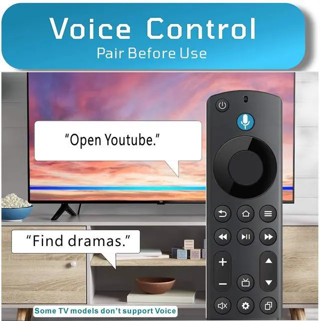Alt view image 10 of 14 - Replacement for Insignia TV Remote, Compatible with Toshiba, Hisense, TCL Smart TV 2025, Universal TV Remote for TCL Google, Android TVs, for All Insignia LED-LCD HDTV TVs (Need Setup)