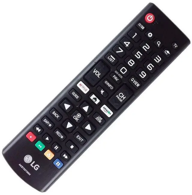 Alt view image 3 of 6 - AKB75375604 Remote Control Compatible with All LG TV models
