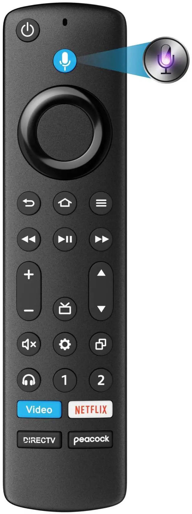 Alt view image 8 of 14 - Replacement for Insignia TV Remote, Compatible with Toshiba, Hisense, TCL Smart TV 2025, Universal TV Remote for TCL Google, Android TVs, for All Insignia LED-LCD HDTV TVs (Need Setup)