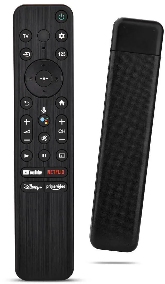 Alt view image 8 of 14 - Voice Remote for Sony Smart TVs,Replacement Control for All 2018 to 2025 Sony Bravia Google 4K UHD LED LCD HD Smart TVs, with 4 Quick Link Buttons
