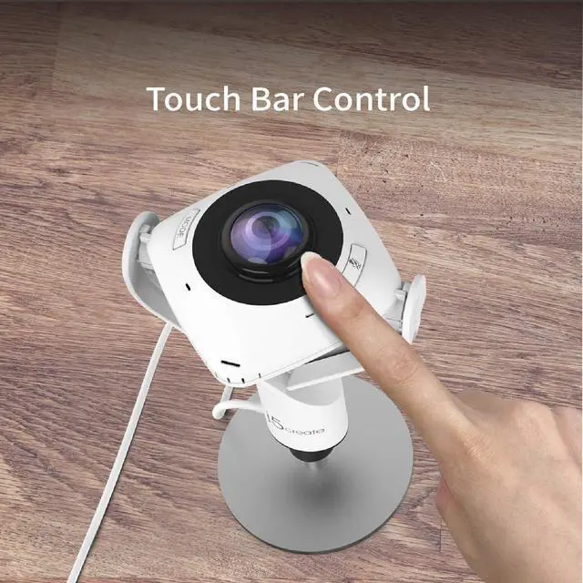 Alt view image 13 of 14 - 360 Degree All Around Meeting Webcam - 1080P HD Video Conference Camera with High Fidelity Microphone, USB-C | for Video Conferencing, Online Classes, and Collaboration (JVCU360)