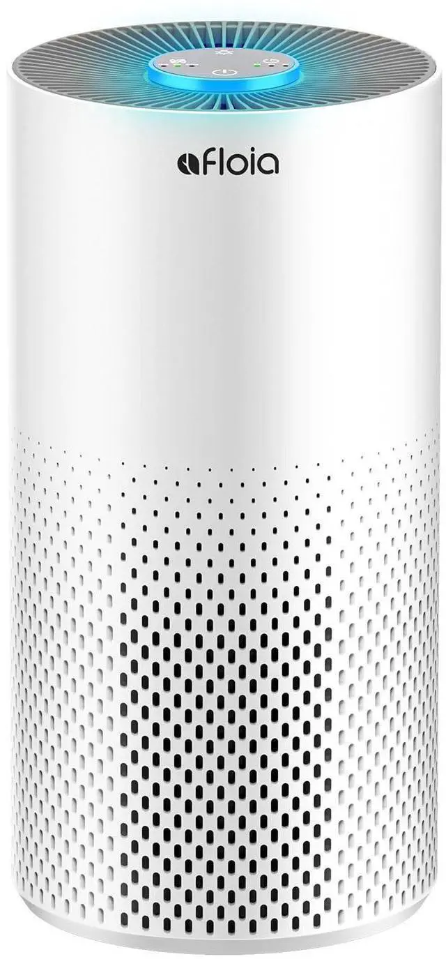 Alt view image 8 of 14 - Air Purifiers for Home Bedroom Large Room Up to 1076 Ft², 3-Stage Filter Cleaner Odor Eliminator, Remove Pets Dust Dander Hair Allergy Mold Pollen Smoke Smell, Quiet 22 dB, 7 Colors Night Light