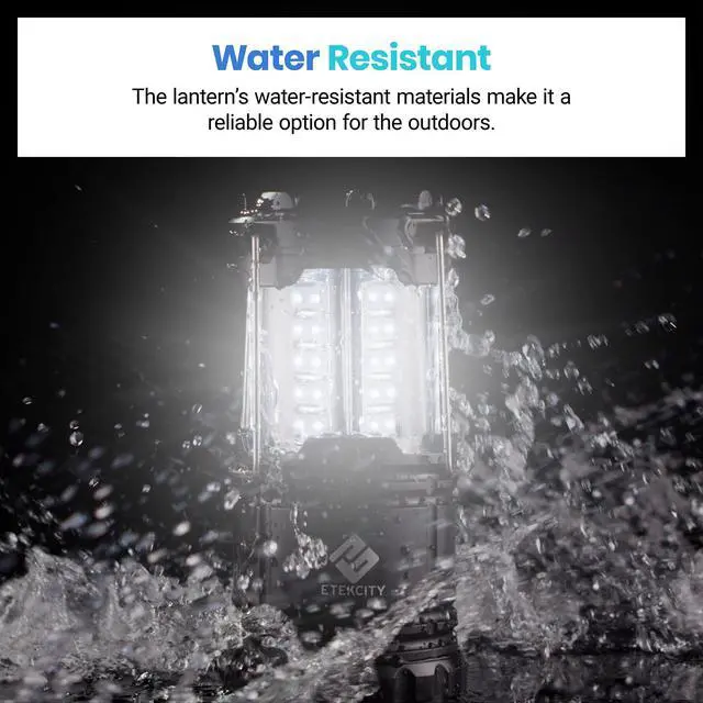 Alt view image 13 of 13 - Lantern Camping Essentials Lights, Led Flashlight for Power Outages, Battery Operated Lamp for Emergencies, Survival Gear, Hurricane Preparedness Items, Water Resistant, 2 Pack, Black