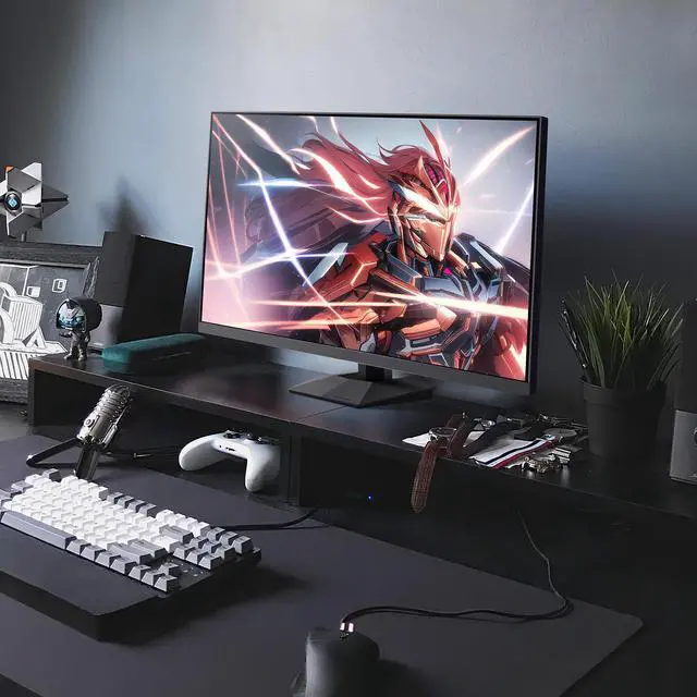 Alt view image 6 of 7 - KOORUI 27" 1440p 240Hz,WQHD 2560 x 1440 PC Computer Monitor 1ms, Adaptive Sync, HDR10, DCI-P3 90%, DisplayPort, HDMI, Tilt Adjustability, Black - GN05