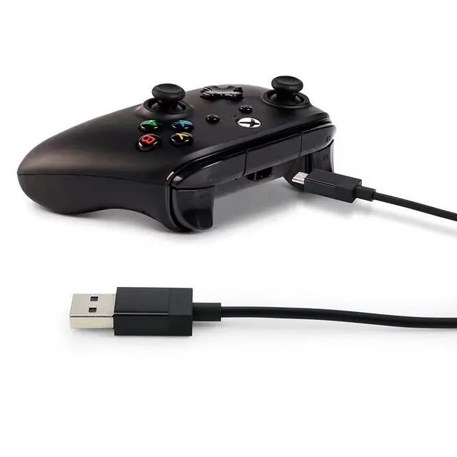 Alt view image 5 of 7 - Charger Charging Cable for Xbox One Controller, Micro USB 2.0 Play Data Sync Cord for PlayStation 4, PS4 Slim/Pro Controller, Samsung Galaxy, Android Phone (2 Pack 10 Feet)