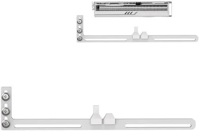 Main image of GPU Support Bracket,Graphics Card Brace Support Adjustable Video Card Holder (White)