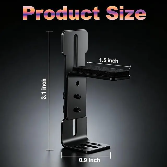 Alt view image 6 of 7 - Aluminum Adjustable GPU Support Bracket,GPU Anti Sag Mount