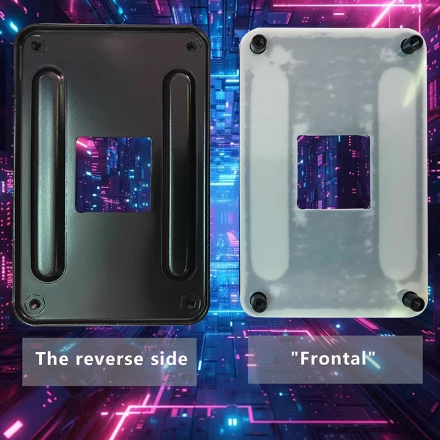 Alt view image 7 of 7 - AM5 AM4 CPU Cooler Mounting Bracket Backplate Standoffs Screws | AM5 AM4 bracket kit backplate standoffs screws secure CPU cooler install durable steel anti-static PC builds upgrades
