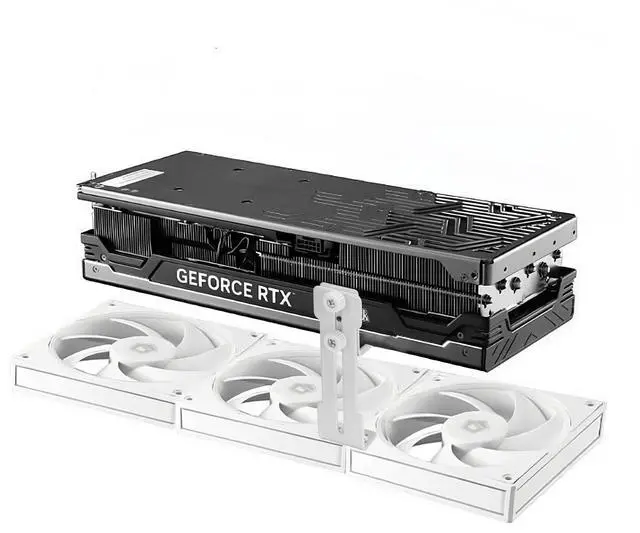 Main image of Adjustable Metal GPU Anti-Sag Support Bracket, Graphics Card Stabilizer Holder Compatible with NVIDIA RTX 4070 4080 4090 5070 5080 5090, Heavy Duty Video Card Brace for ATX Micro ATX Gaming PC Case