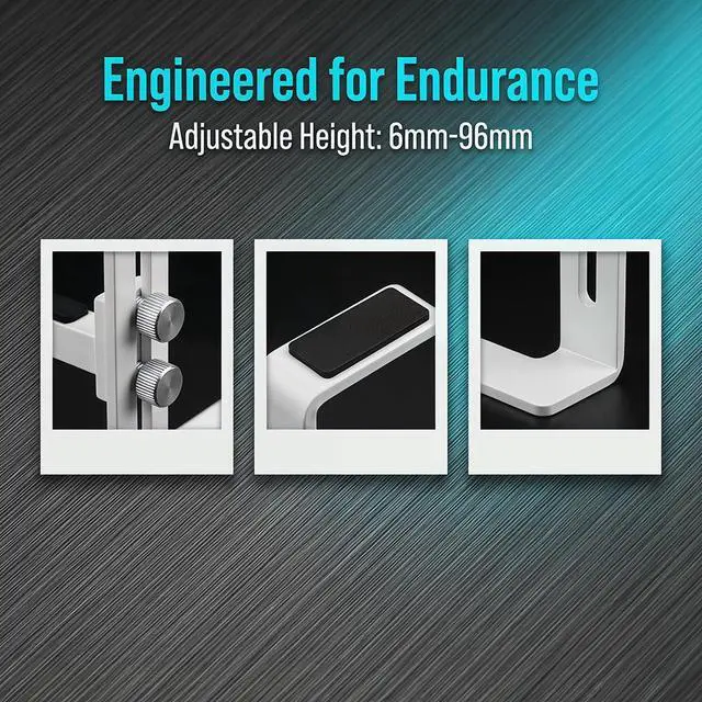 Alt view image 7 of 7 - Adjustable Metal GPU Anti-Sag Support Bracket, Graphics Card Stabilizer Holder Compatible with NVIDIA RTX 4070 4080 4090 5070 5080 5090, Heavy Duty Video Card Brace for ATX Micro ATX Gaming PC Case