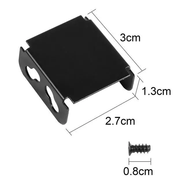 Alt view image 3 of 4 - Fan Bracket Dual Fan Computer Radiator Holder for Video Card Cooling DIY Support 80MM/90MM/120MM/140MM (4 Pcs)