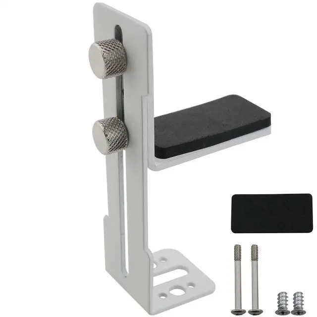 Main image of GPU Graphics Card Bracket Anti Bend Support Adjustable Chassis Fan Bracket 6-96mm Fan Position Fixed Metal White