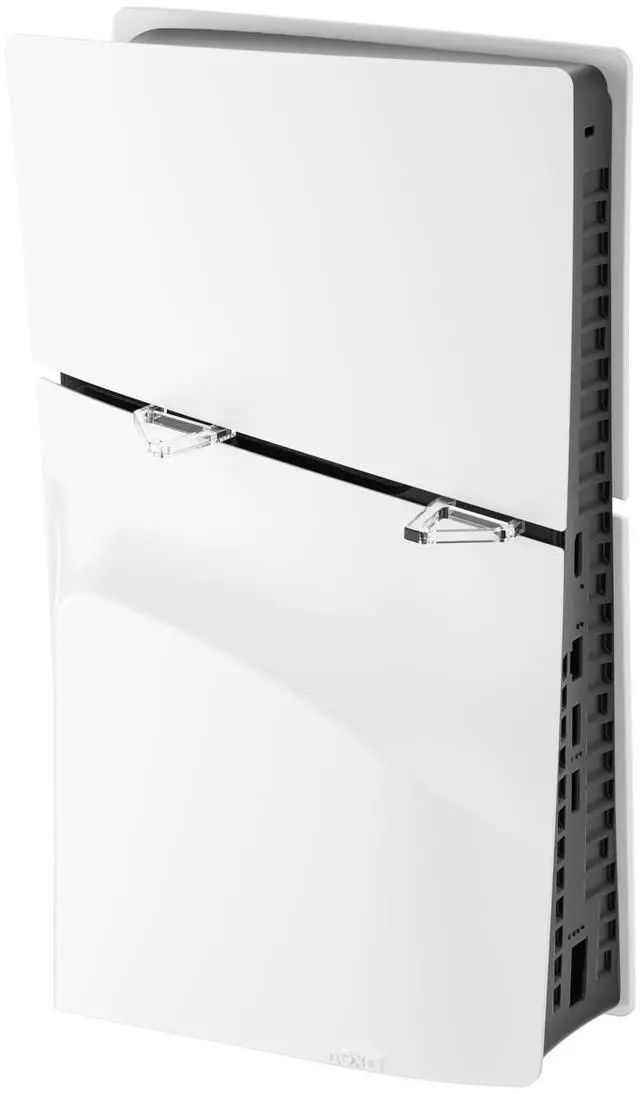 Alt view image 2 of 4 - Stand for PS5 Slim, for ps5 pro Cooling Feet, Horizontal Placement Bracket Holder for PS5 Slim Console Flat Stand (Disc Edition-A)