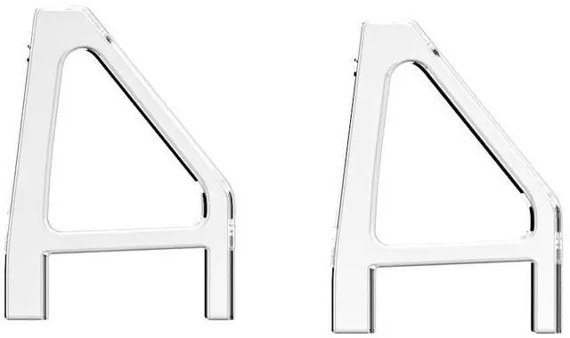Alt view image 4 of 4 - Stand for PS5 Slim, for ps5 pro Cooling Feet, Horizontal Placement Bracket Holder for PS5 Slim Console Flat Stand (Disc Edition-A)