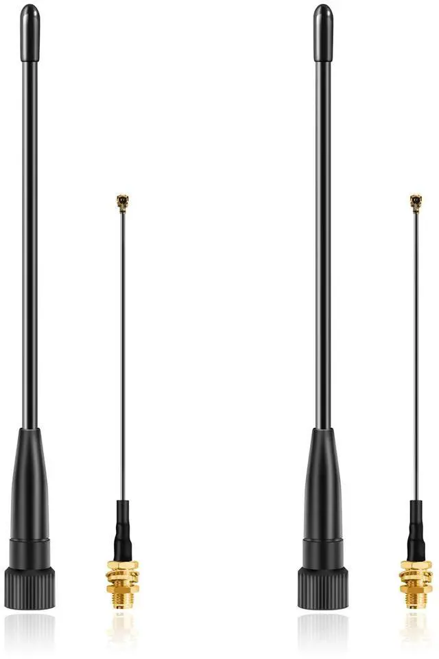 Main image of Meshtastic 915MHz LoRa Whip Antenna 10dBi Gain, 17cm Long Range SMA Male Omni Antenna (2 Sets), Slinkdsco