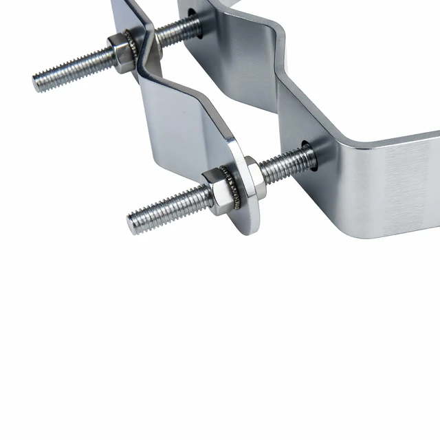 Alt view image 6 of 6 - 4 Heavy-Duty Wall Mount Pair with Brackets & Lag Bolts for TV Antenna Mast 2 pack