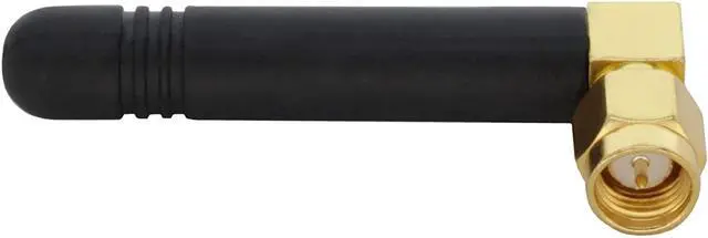 Alt view image 2 of 7 - SMA Male Antenna 850-2100/2400 MHz Omnidirectional Antenna with L-Type Connector, 2.5 dBi Gain, GSM CDMA WCDMA (2 Pack)