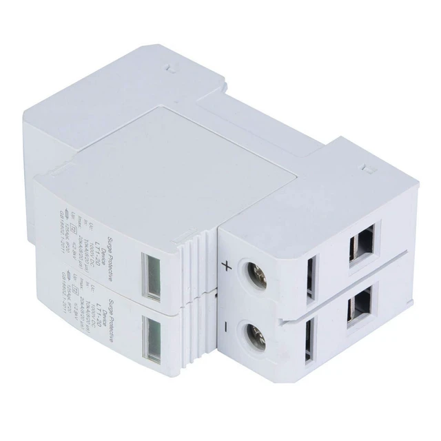 Alt view image 6 of 7 - 2P Protective Device DC Photovoltaic Protector Low Voltage Arrester (20KA)