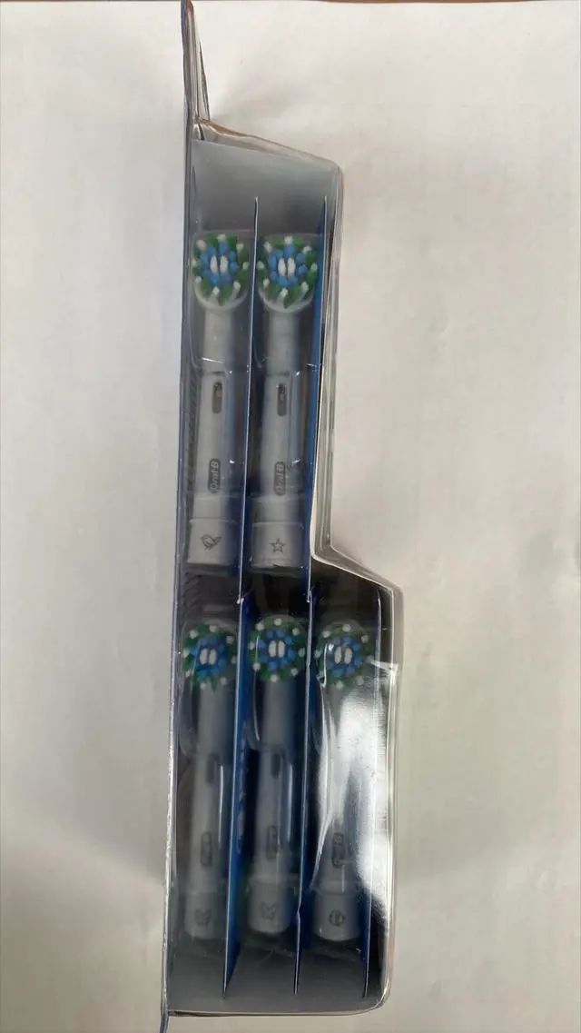 Alt view image 3 of 7 - Pro Cross Action Replacement Brush Heads, 10 Count (XXL Pack), Electric Toothbrush Refills, International Version