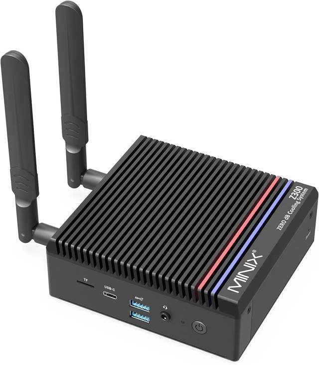 Main image of NEO Z300-0dB Fanless Mini PC i3-N300, 16GB DDR4, 512GB PCIe SSD