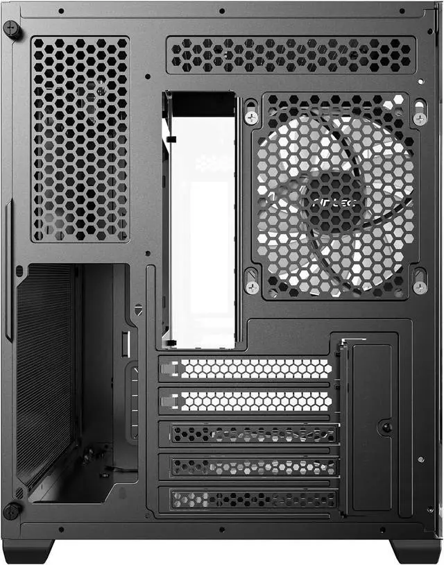Alt view image 3 of 7 - ANTEC CX60M ARGB PC Case Mini Tower Micro-ATX Black