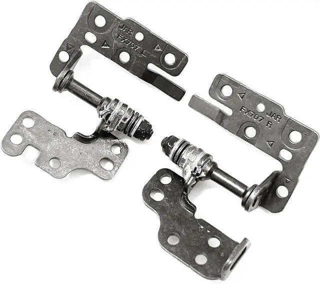 Alt view image 2 of 4 - Laptop LCD Screen Hinges Right + Left Kit Replacement for ASUS TUF Gaming F17 FX707 FX707V FX707VV FX707Z FX707ZC FX707ZV/TUF Gaming A17 FA707 FA707X FA707XI FA707N FA707NU FA707NUR