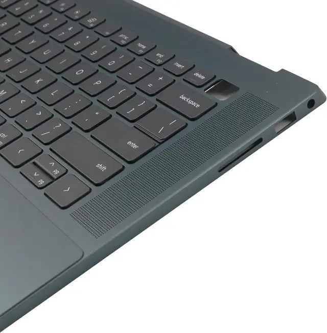 Alt view image 3 of 7 - BestParts Palmrest Top Cover with Backlit US Keyboard Touchpad Fits for Dell Inspiron 16 7620 2-in-1 16" Blue - HH9P4 0HH9P4