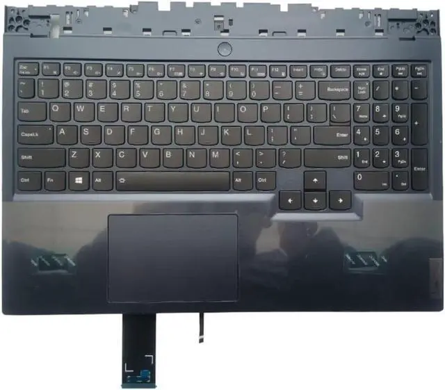 Main image of New RONMAFI US Keyboard for Lenovo Legion 5-15ITH6H 15ITH6 15ACH6H 15ACH6 15ACH6A with Palmrest Upper Cover Case Backlight Touchpad