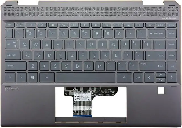 Main image of BestParts Palmrest Backlit Keyboard Compatible with HP Spectre X360 13-AP 13T-AP 13-AP0013DX 13-AP0043DX 13-AP0044NR, L37681-001