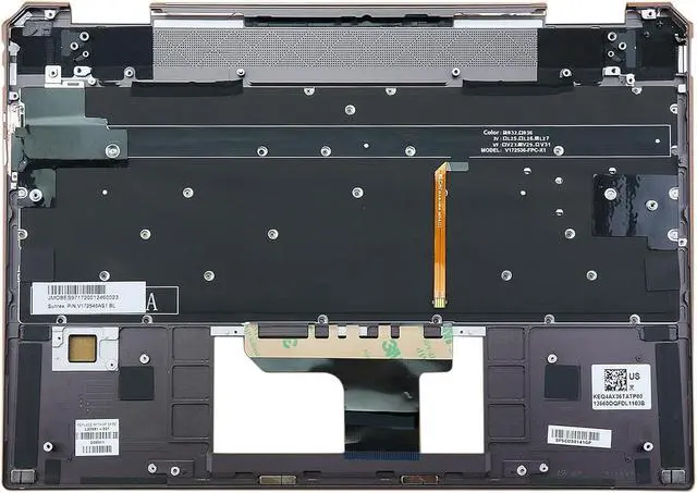 Alt view image 2 of 5 - BestParts Palmrest Backlit Keyboard Compatible with HP Spectre X360 13-AP 13T-AP 13-AP0013DX 13-AP0043DX 13-AP0044NR, L37681-001