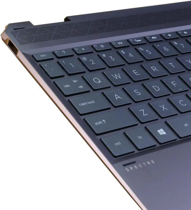 Alt view image 3 of 5 - BestParts Palmrest Backlit Keyboard Compatible with HP Spectre X360 13-AP 13T-AP 13-AP0013DX 13-AP0043DX 13-AP0044NR, L37681-001