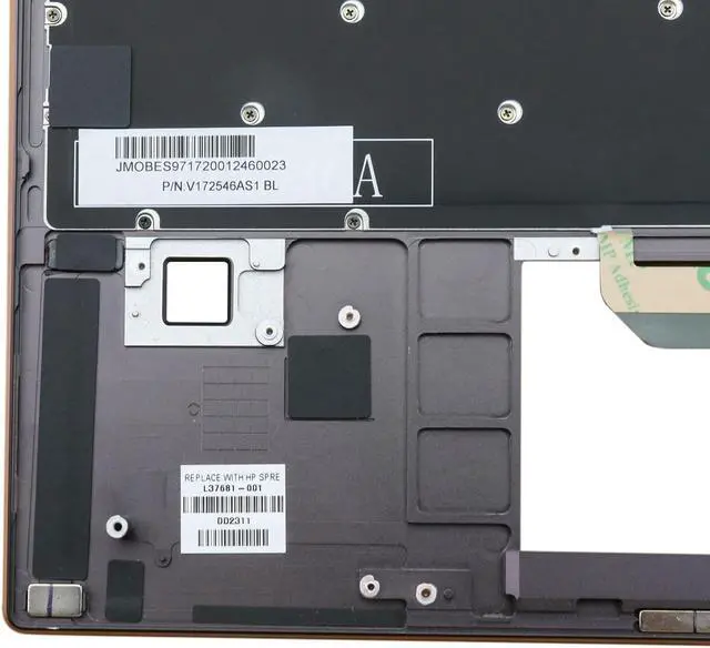 Alt view image 5 of 5 - BestParts Palmrest Backlit Keyboard Compatible with HP Spectre X360 13-AP 13T-AP 13-AP0013DX 13-AP0043DX 13-AP0044NR, L37681-001