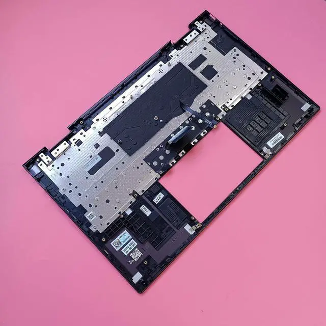 Alt view image 4 of 7 - Replacement for HP Envy 15-EW 15-EY 15-EY0023DX 15-EY0013DX TPN-C157 Laptop Upper Case Palmrest Backlit Keyboard Assembly Part N15946-001 Top Cover Black