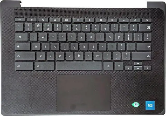 Main image of Replacement Upper Case Palmrest Top Cover for HP Fortis 14 G11 Chromebook Series Laptop N83274-001