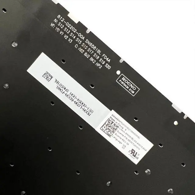 Alt view image 2 of 3 - US Backlit Keyboard Backlight Replacement for Asus X571 X571F X571G X571GD X571GT X571U,SN6581BL AEXKTU01010 AEXKTU01020