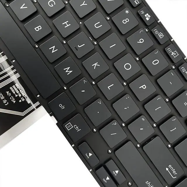 Alt view image 3 of 3 - US Backlit Keyboard Backlight Replacement for Asus X571 X571F X571G X571GD X571GT X571U,SN6581BL AEXKTU01010 AEXKTU01020