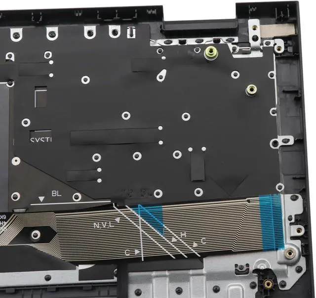 Alt view image 6 of 7 - BestParts Palmrest with Backlit Keyboard Assembly Replacement for Dell Inspiron 15 3520 3525 3530 3535 (with USB-C) Laptop - 5MD22