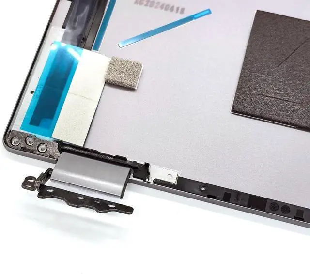 Alt view image 3 of 6 - Replacement LCD Back Cover Rear Top Lid Hinges with Hinge Cap for HP Envy X360 2-in-1 14-FA 14-FC Series Laptop N91010-001