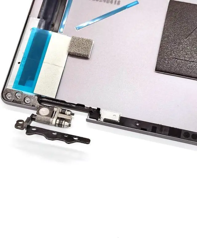 Alt view image 5 of 6 - Replacement LCD Back Cover Rear Top Lid Hinges with Hinge Cap for HP Envy X360 2-in-1 14-FA 14-FC Series Laptop N91010-001