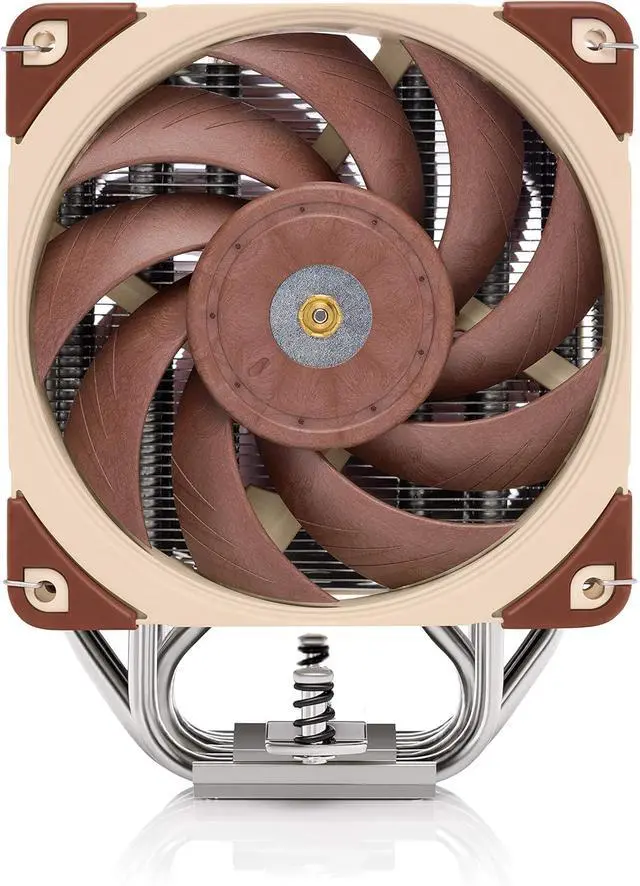 Alt view image 2 of 7 - Noctua NH-U12A, Premium CPU Cooler with High-Performance Quiet NF-A12x25 PWM Fans (120mm, Brown)