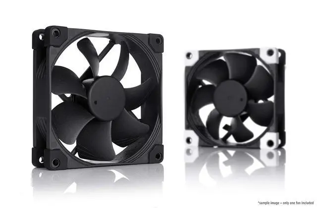 Alt view image 6 of 7 - Noctua NF-A9 PWM chromax.Black.swap, Premium Quiet Fan, 4-Pin (92mm, Black)