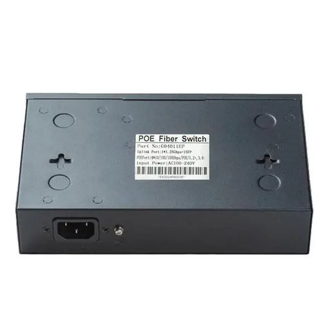 Alt view image 2 of 7 - 4Port Gigable POE Network Switch 100Mbps Uplink SFP Plug and Play Camera Splitt