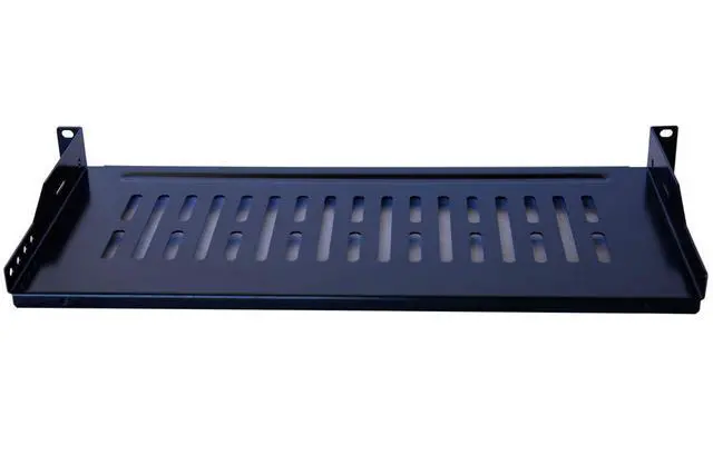 Alt view image 6 of 6 - Shelf Cantilever Tray Vented Shelves Rack Mount 19 Inch 1U 8Inch(200mm) Deep